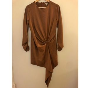 Ronny Kobo Faux Leather Dress